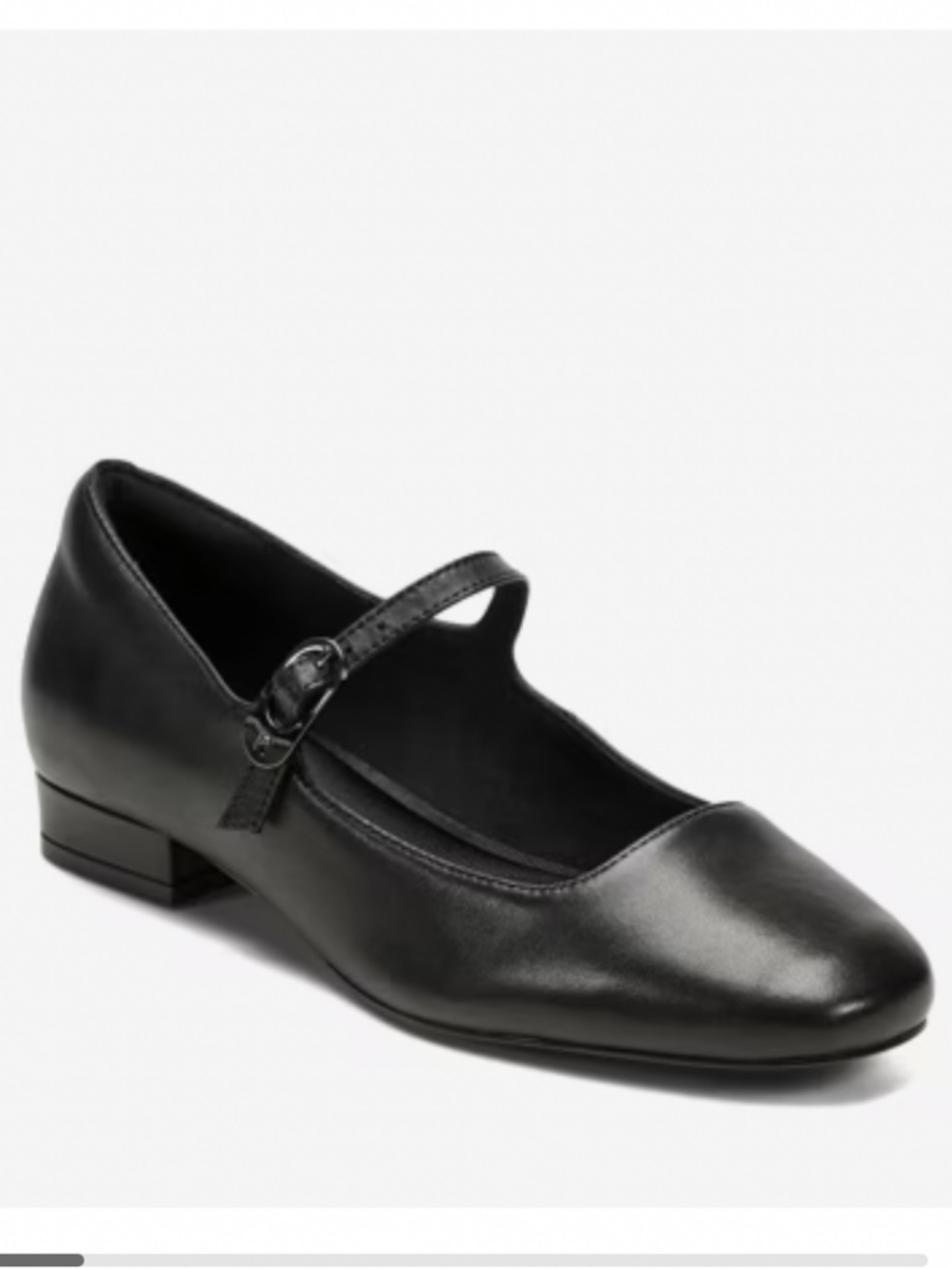 NWT Rockport Niya Mary Jane Shoe Adjustable Strap Black Size 8.5M